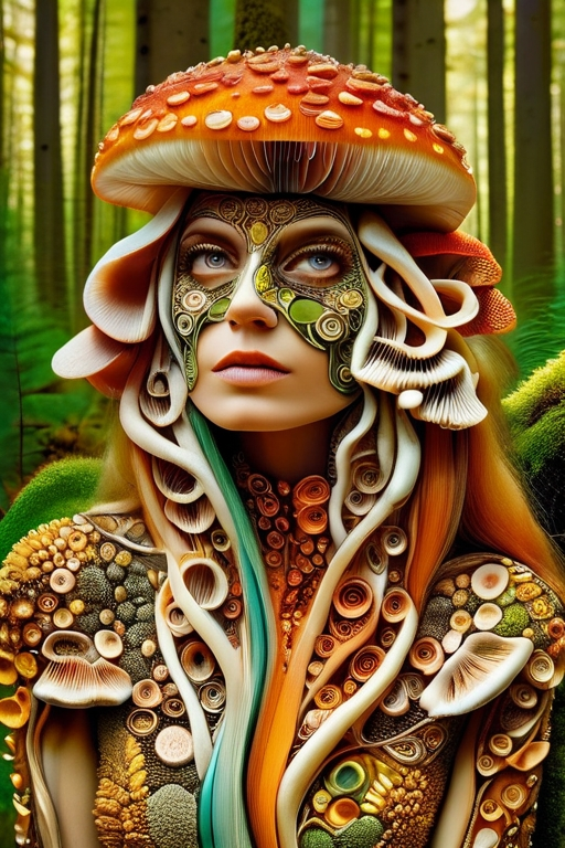 2022494472-3532134565-woman in a mythical forest, masterpiece, perfect face, intricate details, horror theme _lora_mushroomz_1_ mushroomz style.png